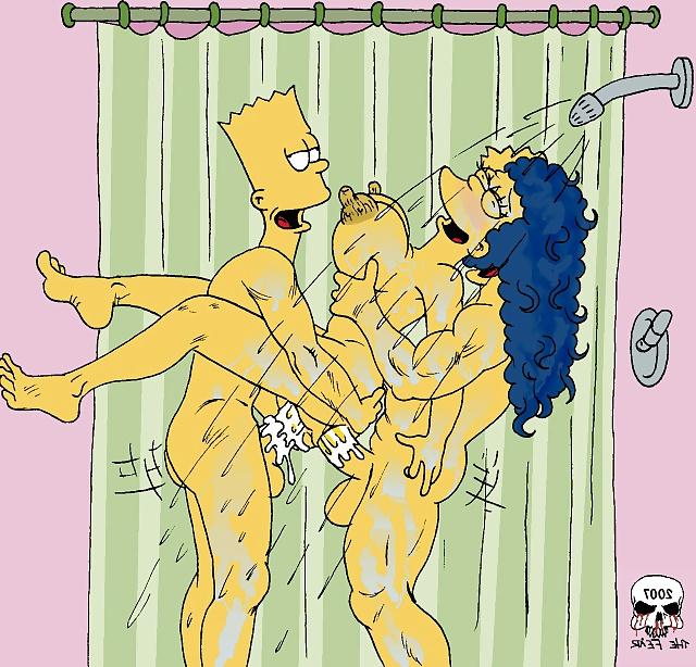 14P The simpsons  beach 