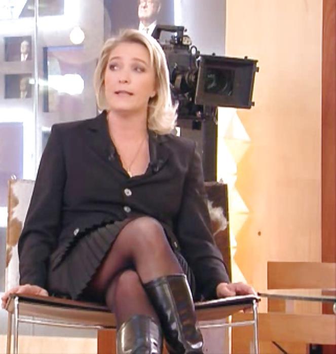 25P Licking the boots of conservative Marine Le Pen