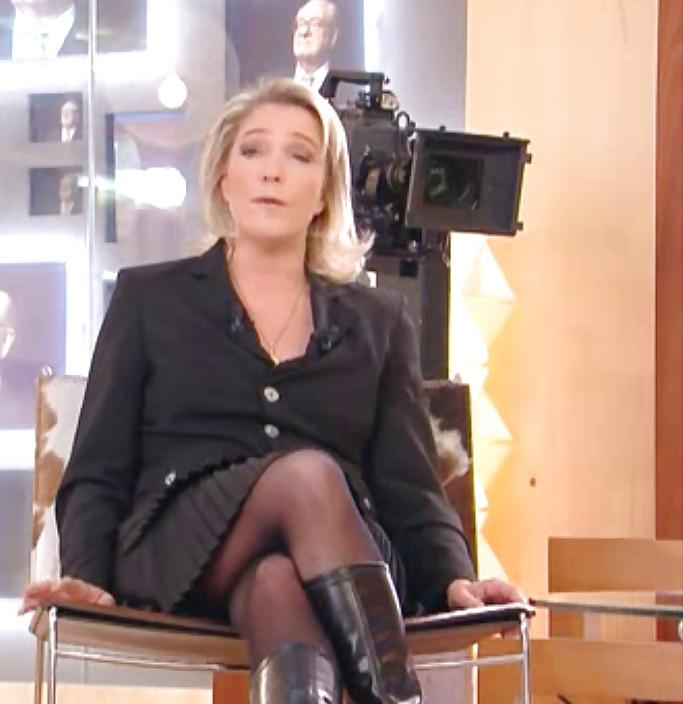 25P Licking the boots of conservative Marine Le Pen