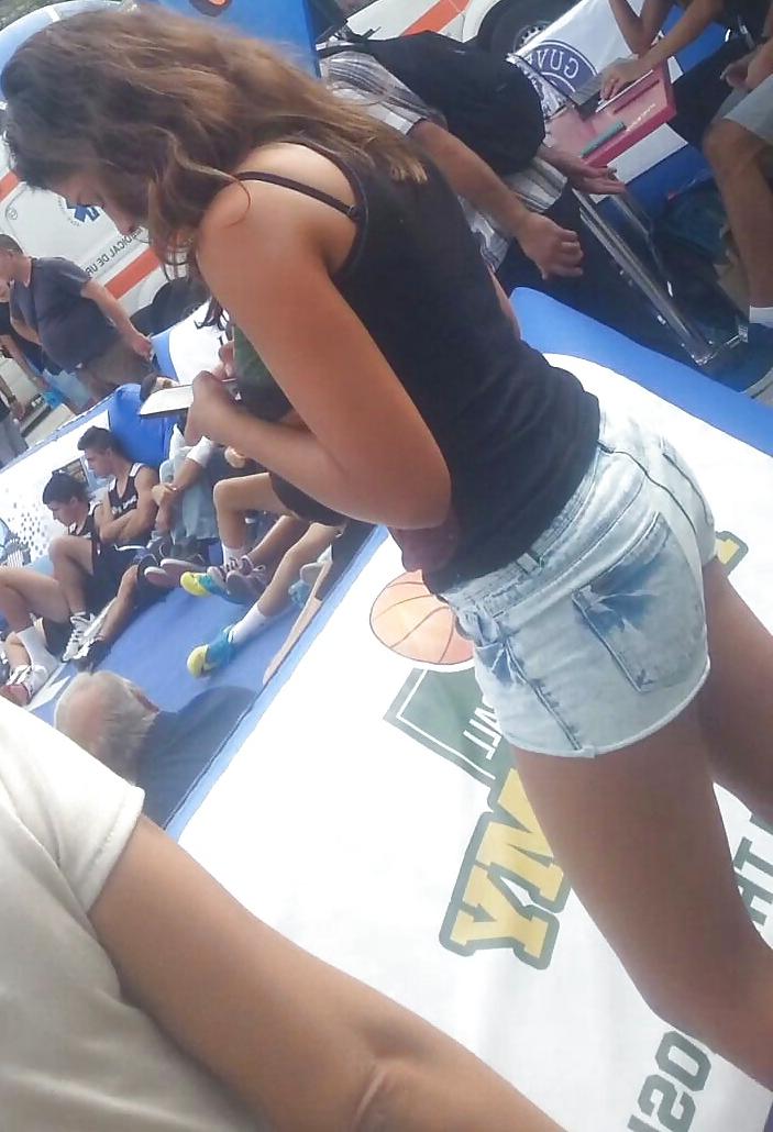 13P Spy sexy hot teens ass jeans shorts romanian