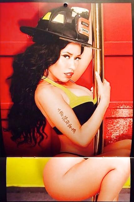 12P Nicki Minaj 2015 Calendar Pictures