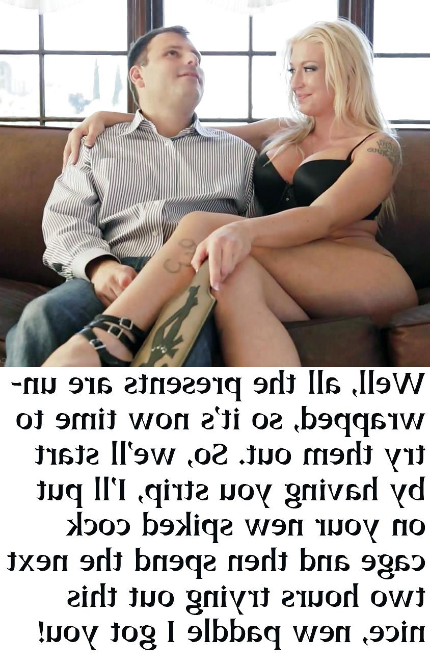18P Christmas Domme Captions