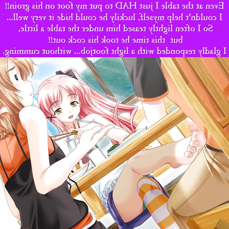 25P Hentai Captions Special: Diary of a Foot Fetishist!