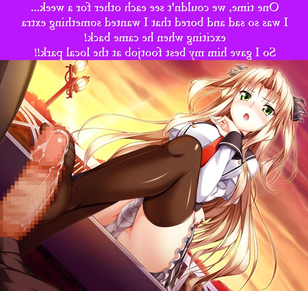 25P Hentai Captions Special: Diary of a Foot Fetishist!