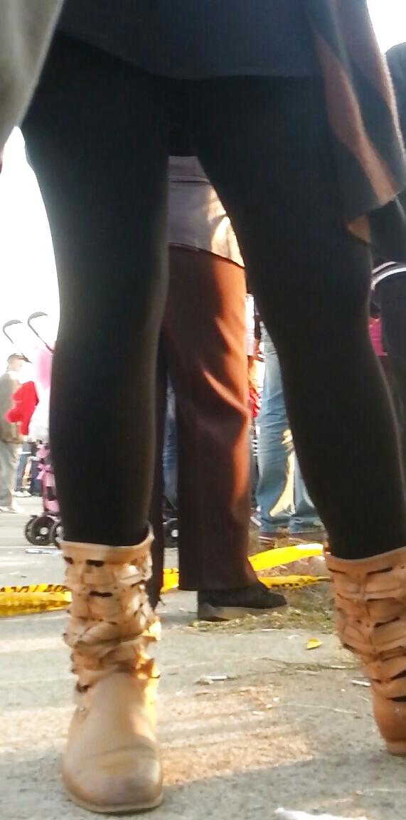 25P Spy leggigns, ass and feet sexy teens romanian