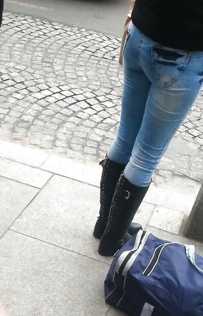 25P Spy jeans sexy ass teens romanian
