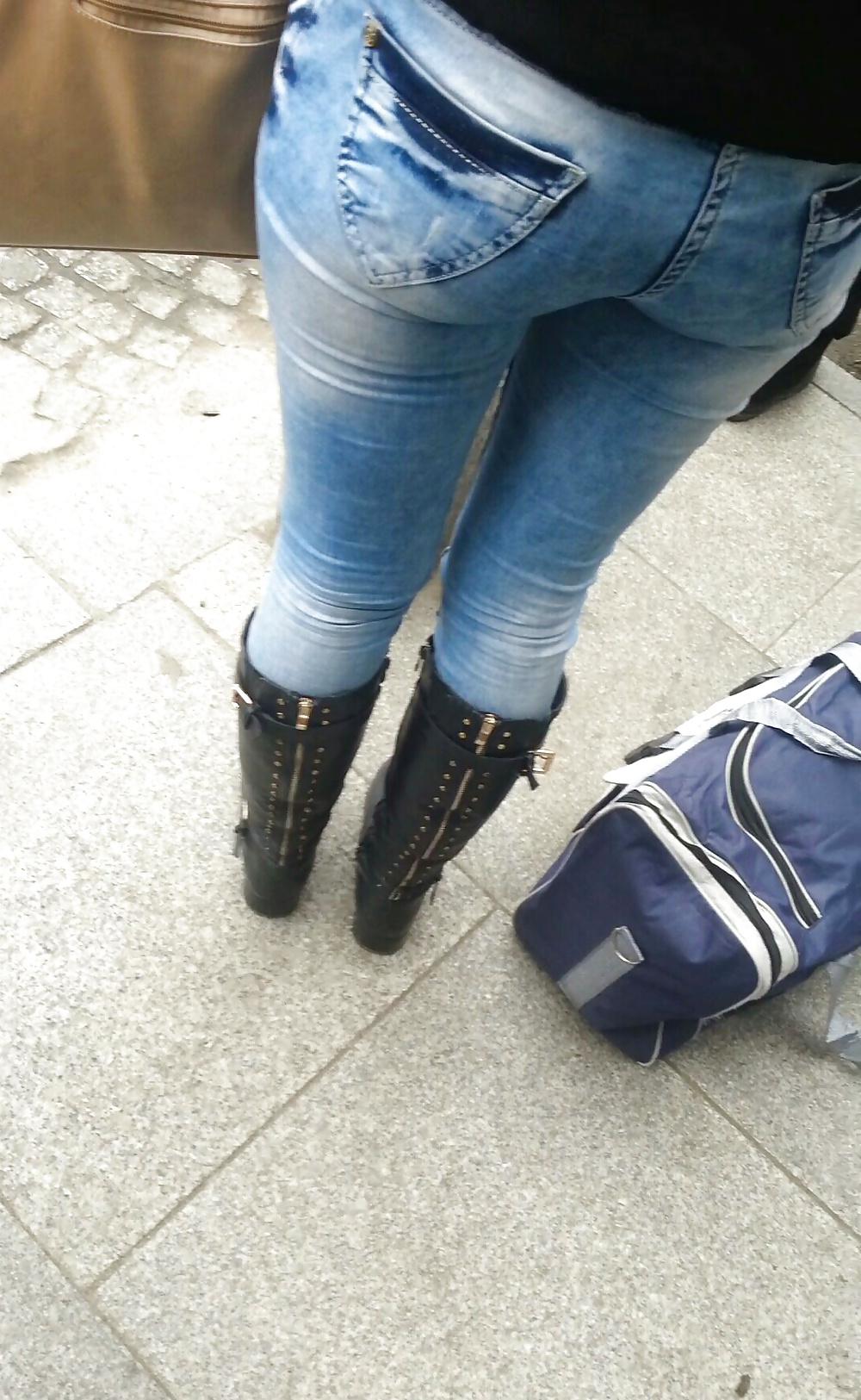 25P Spy jeans sexy ass teens romanian