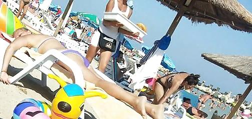25P Spy summer beach sexy teens romanian