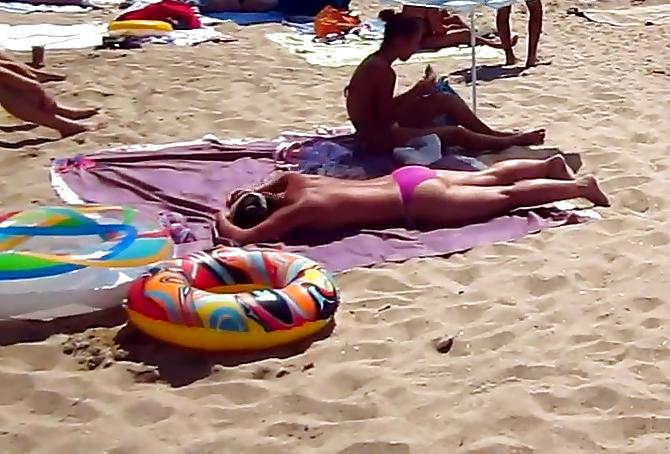 25P Spy summer beach sexy teens romanian