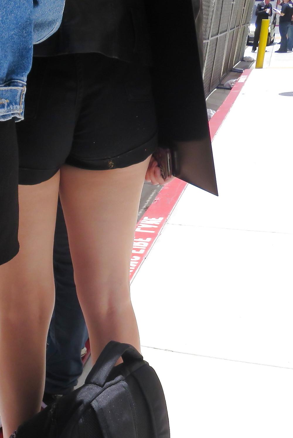 13P Teens in short shorts