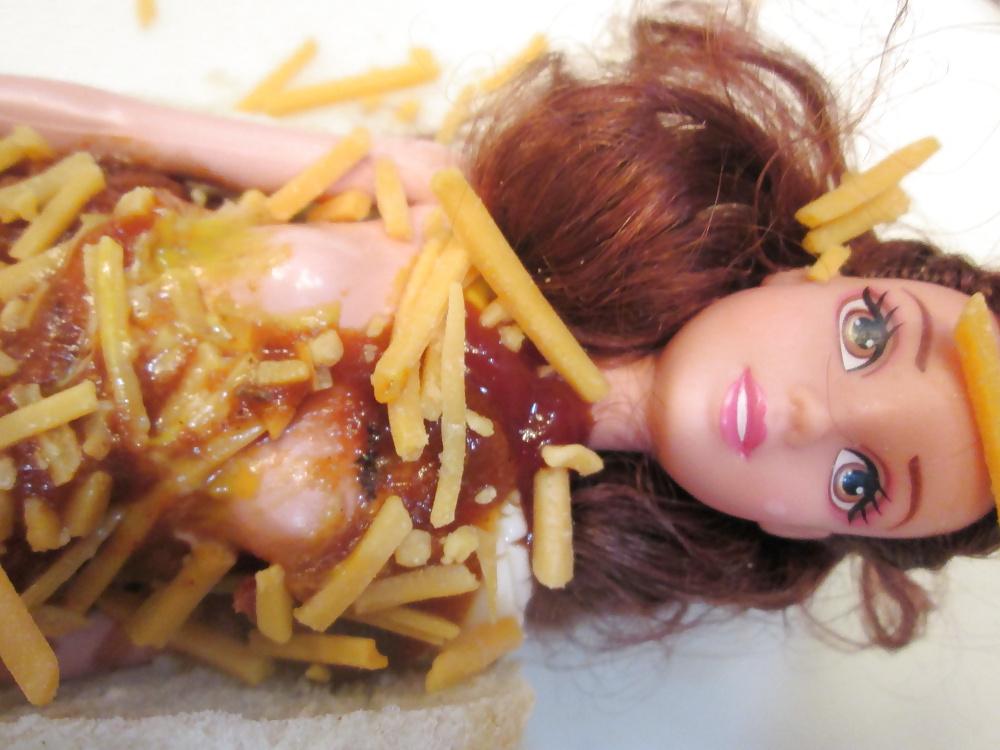 25P Belle doll midnight snack