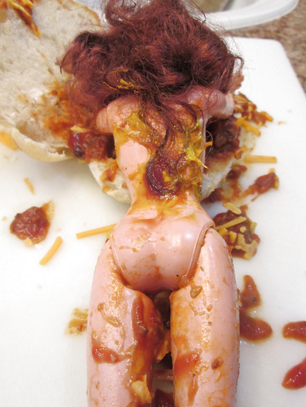 25P Belle doll midnight snack
