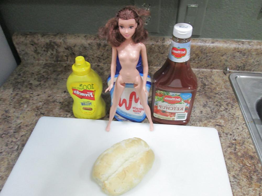 25P Belle doll midnight snack