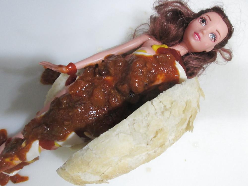 25P Belle doll midnight snack