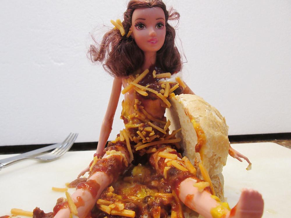 25P Belle doll midnight snack