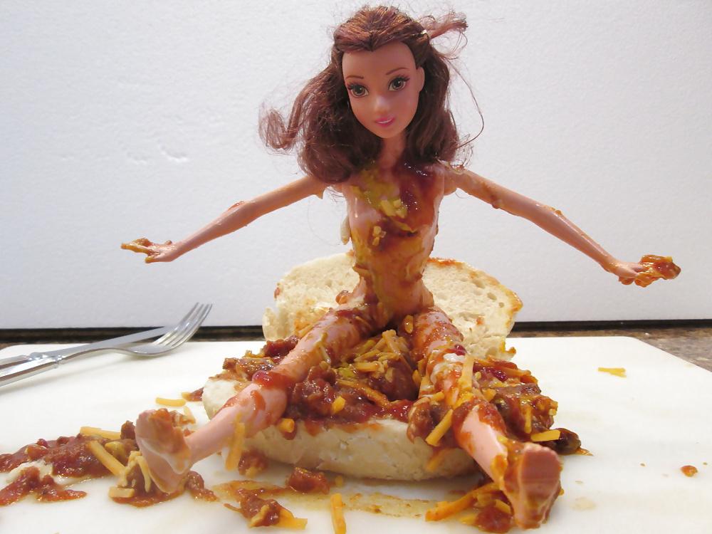 25P Belle doll midnight snack