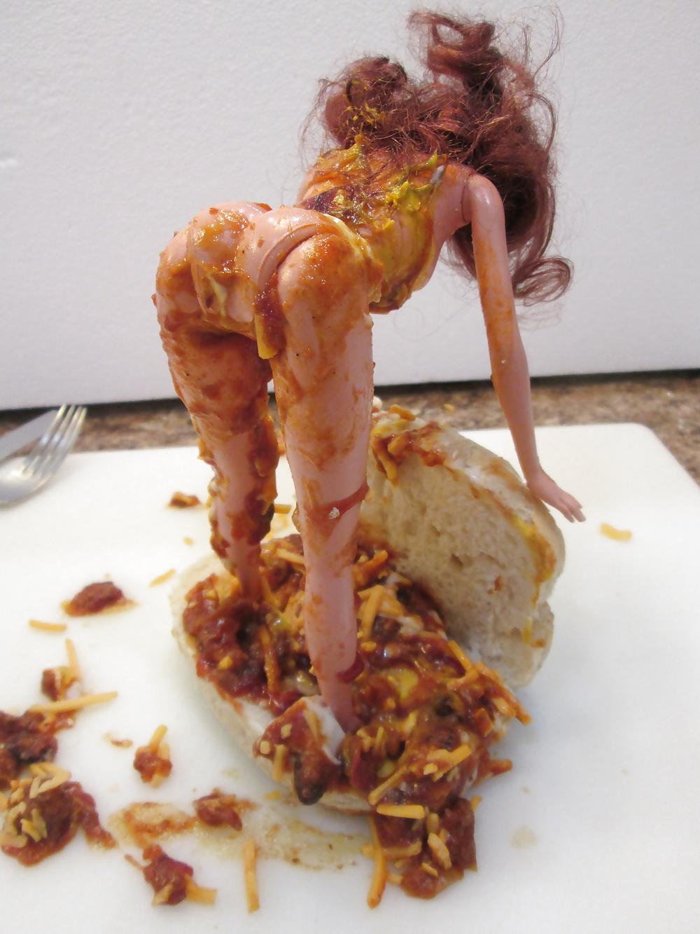 25P Belle doll midnight snack