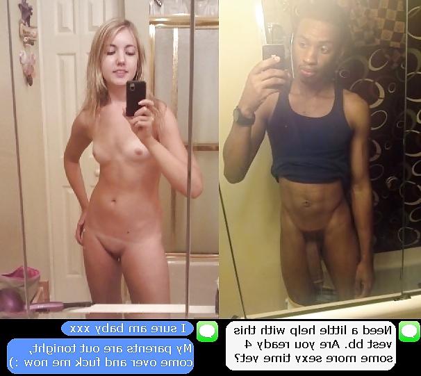 7P White women picture messaging black lovers 4