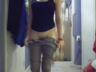 9P Candid teen girlfriend
