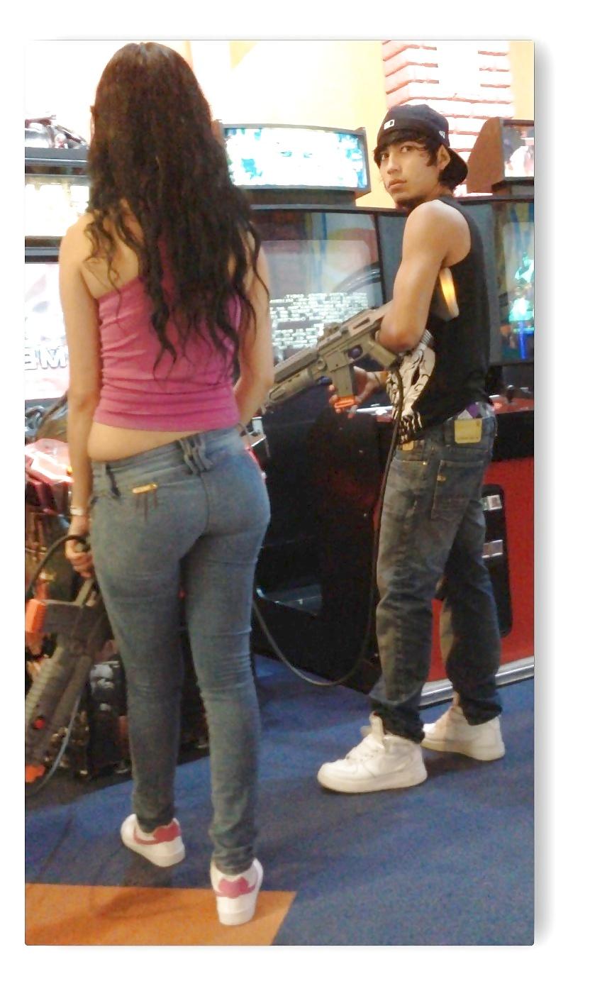 15P Sexy Candid Ass #3