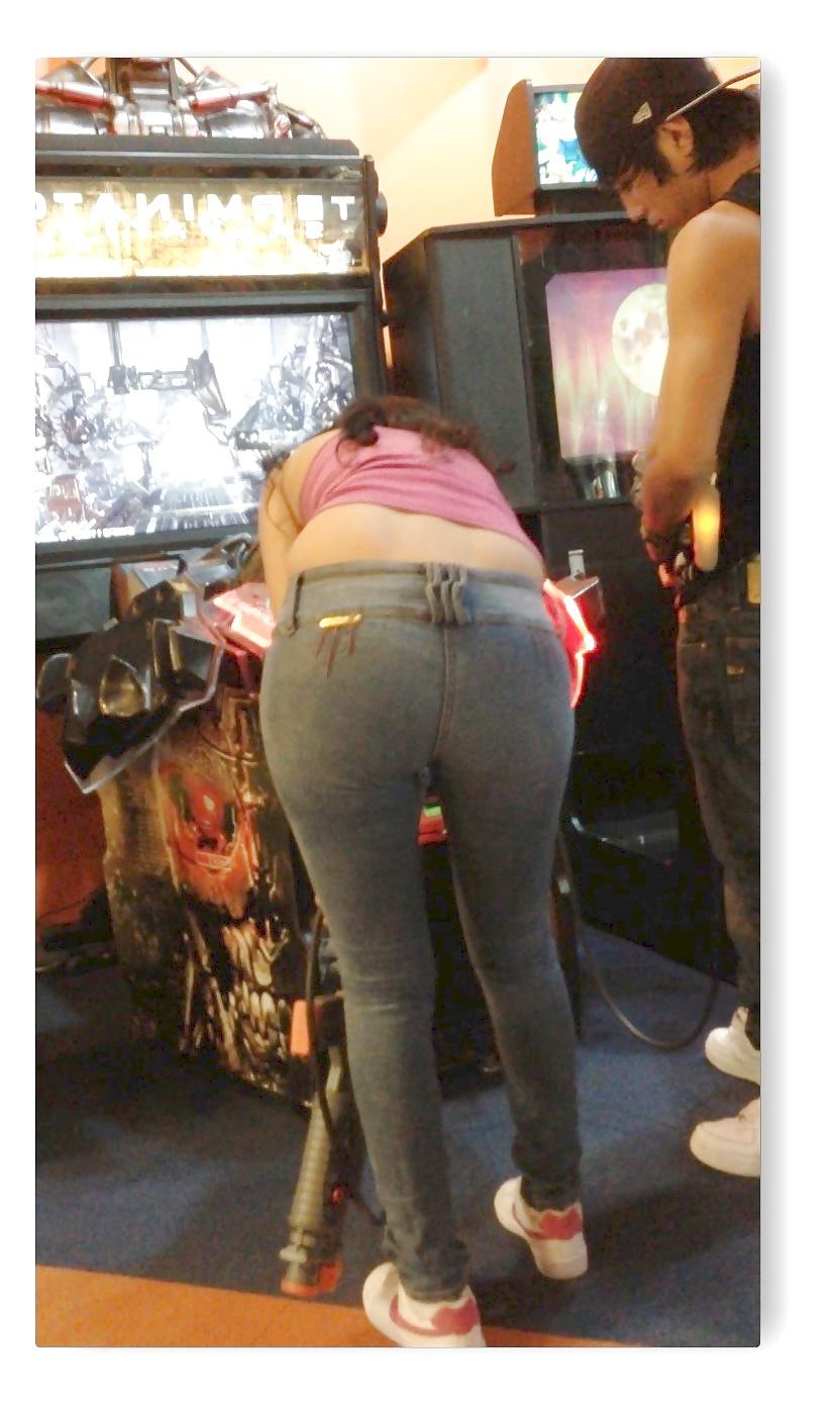 15P Sexy Candid Ass #3