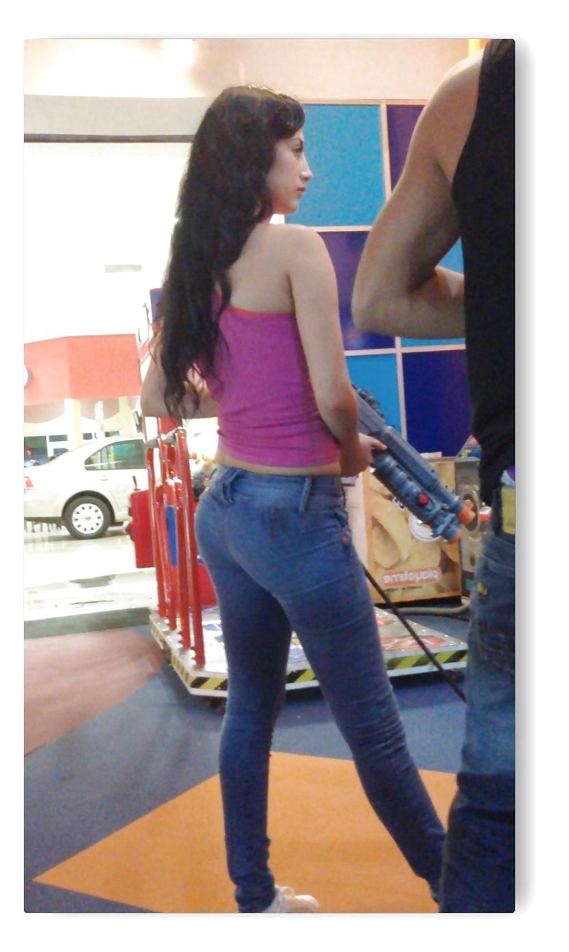 15P Sexy Candid Ass #3