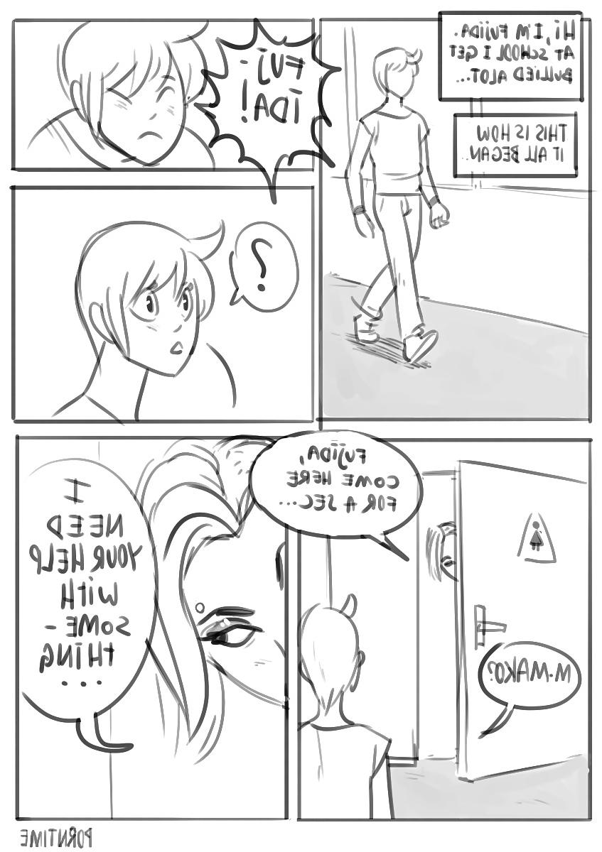 6P Open your mouth(Futa on Male)