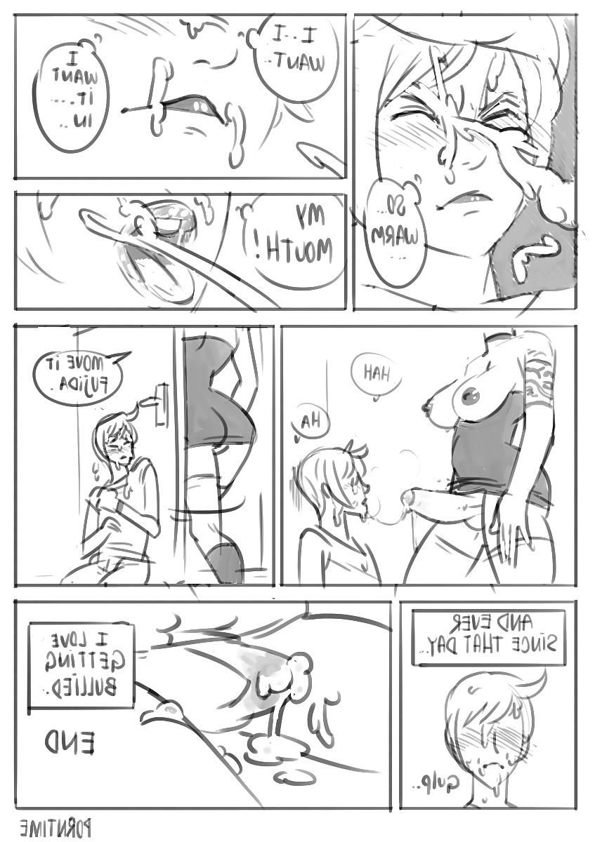 6P Open your mouth(Futa on Male)