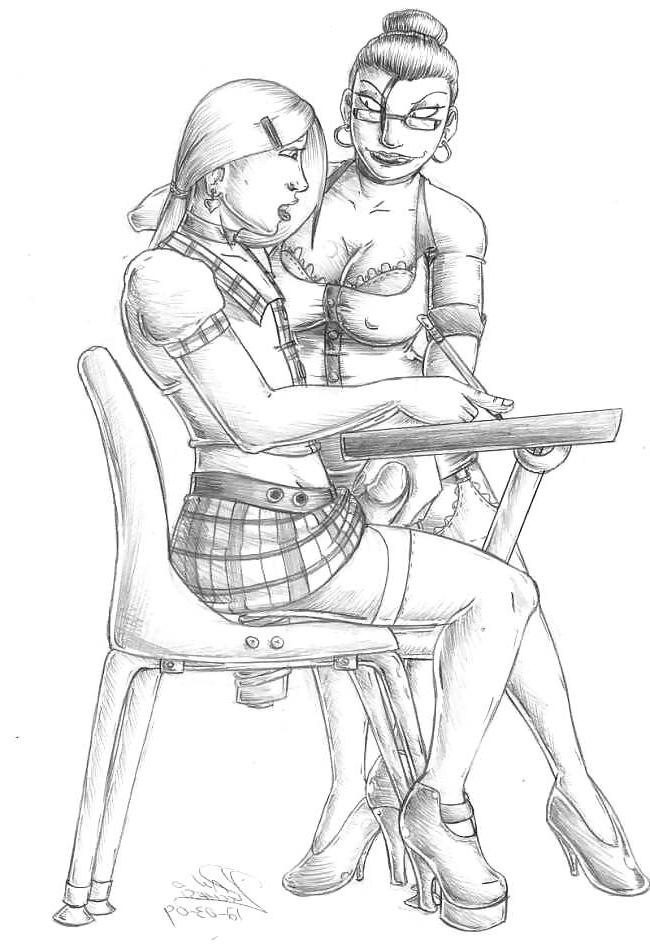 25P Feminization and sissy toons IV