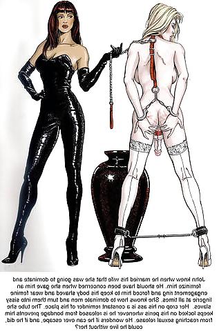 25P Feminization and sissy toons IV