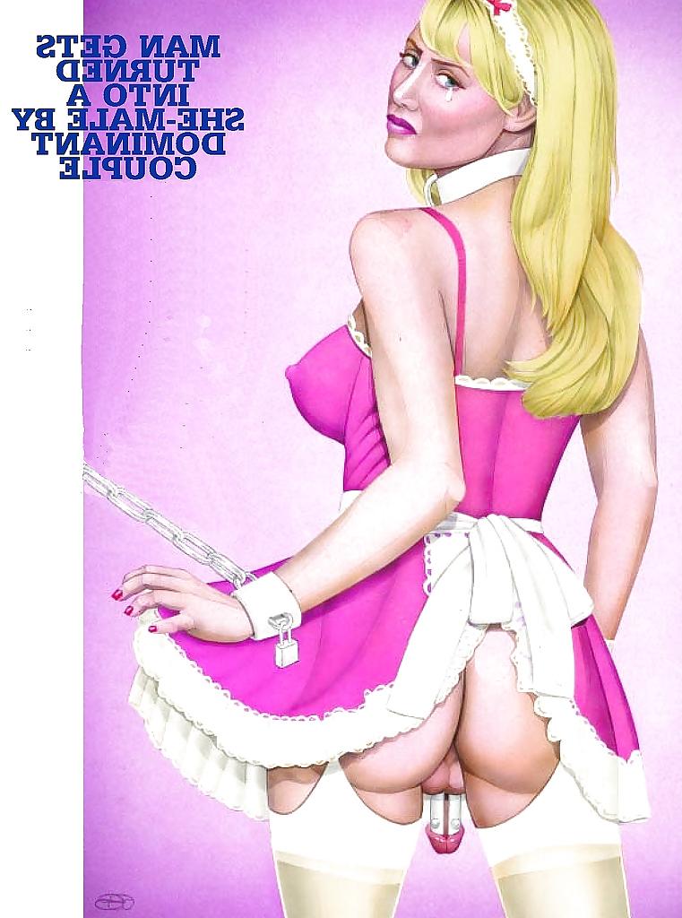 25P Feminization and sissy toons IV