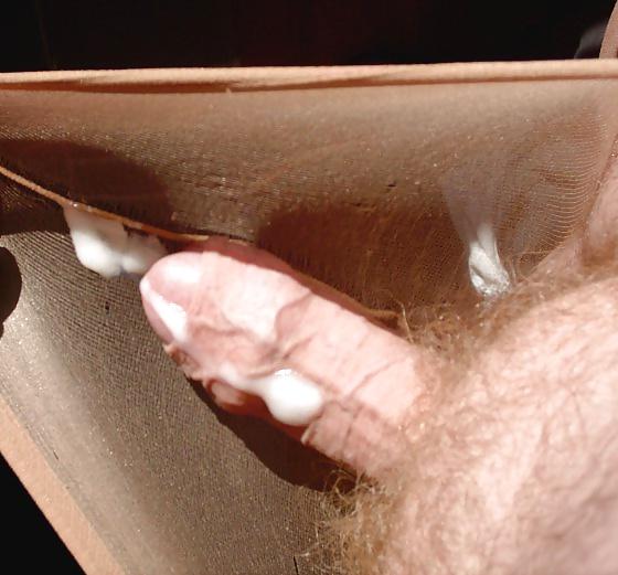 4P Cum in pantyhose - abspritzen in strumpfhose