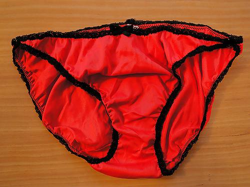 18P Panties from a friend - red