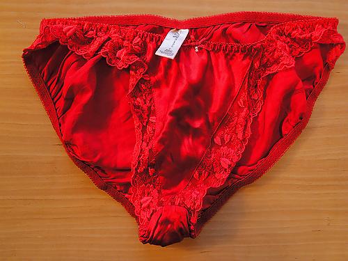 18P Panties from a friend - red