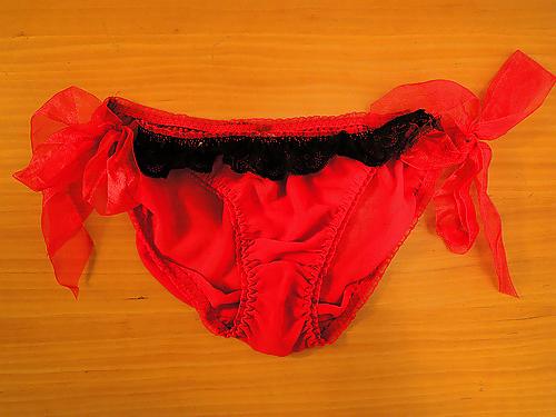 18P Panties from a friend - red