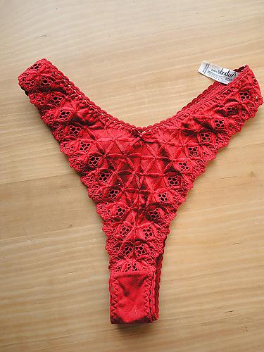 18P Panties from a friend - red