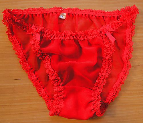 18P Panties from a friend - red