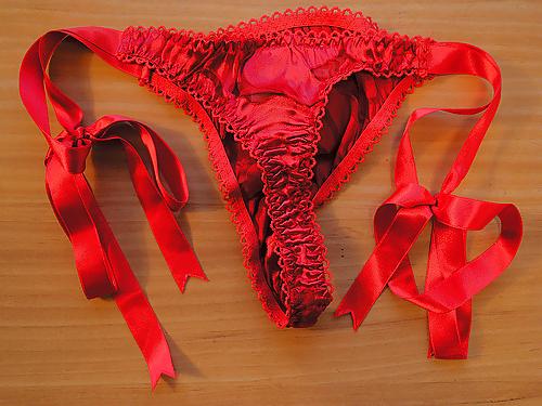 18P Panties from a friend - red