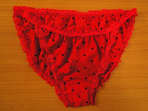18P Panties from a friend - red