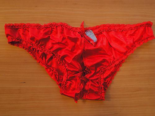 18P Panties from a friend - red