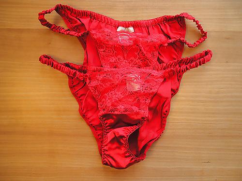 18P Panties from a friend - red