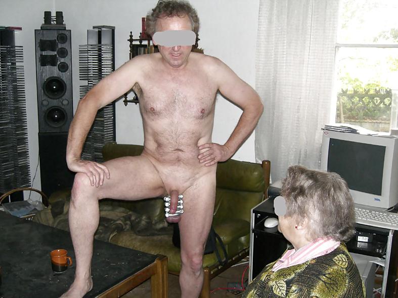 6P Oma wichst mich