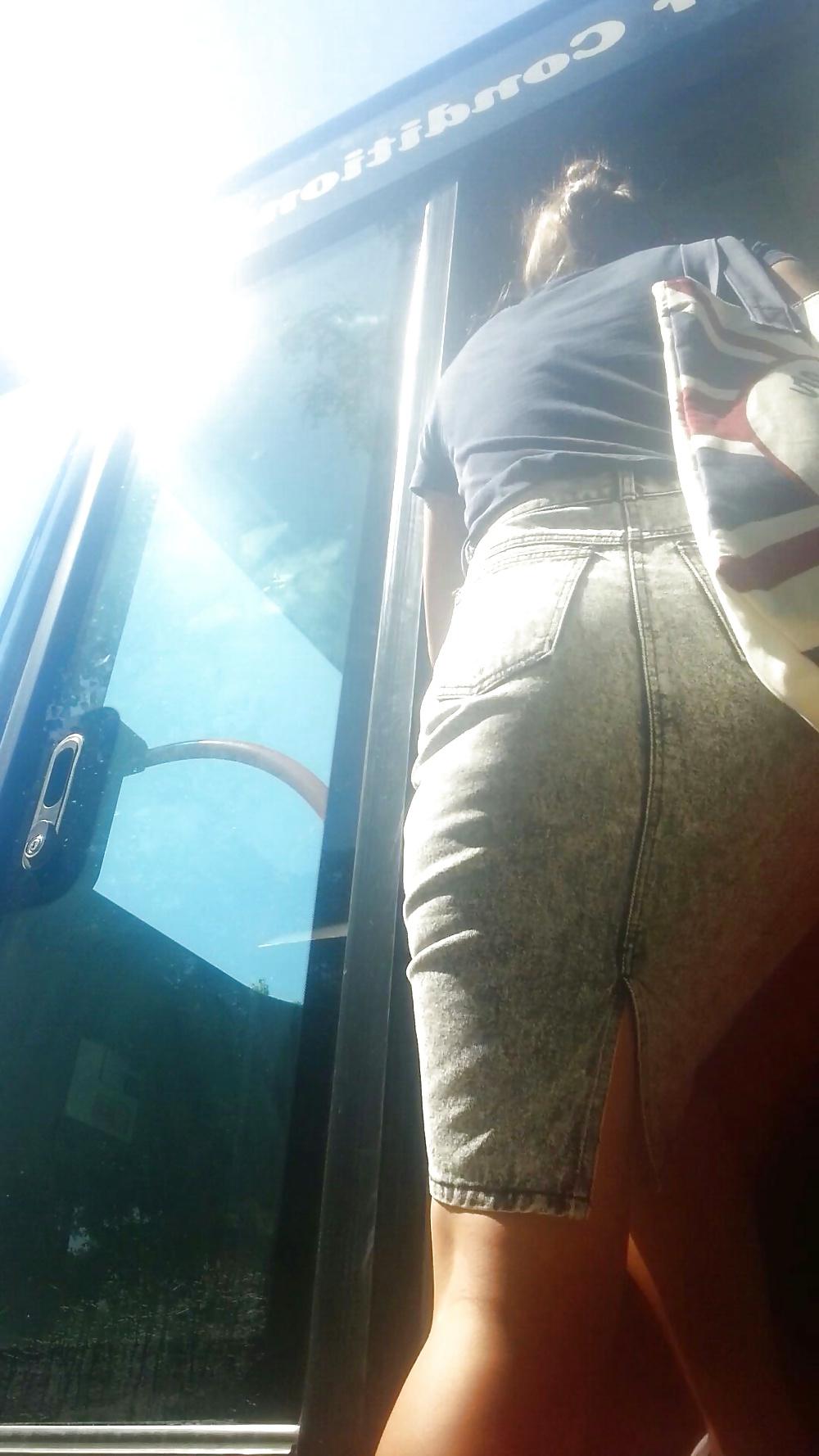 7P Spy sexy teens skirt and feet romanian