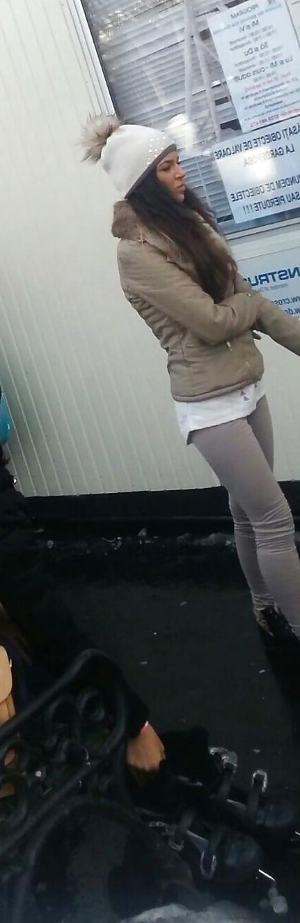 7P Spy sexy girl teens face romanian