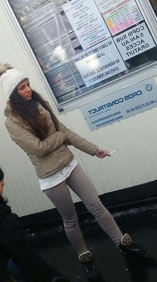 7P Spy sexy girl teens face romanian