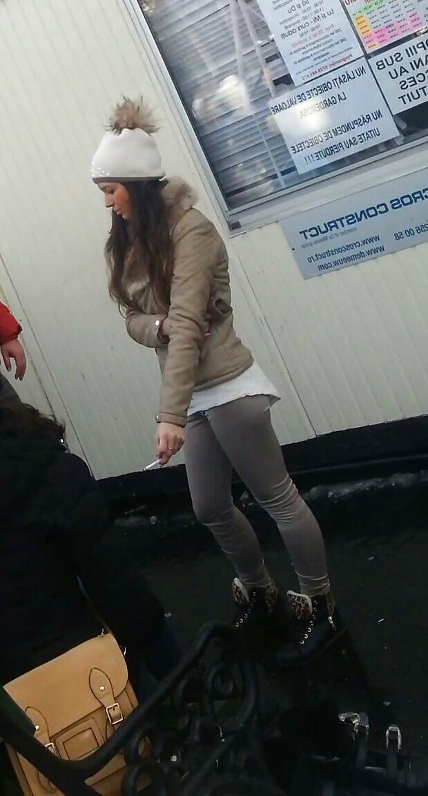 7P Spy sexy girl teens face romanian