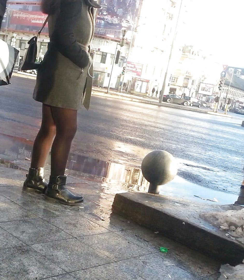 25P Spy sexy teens and mature nylon romanian