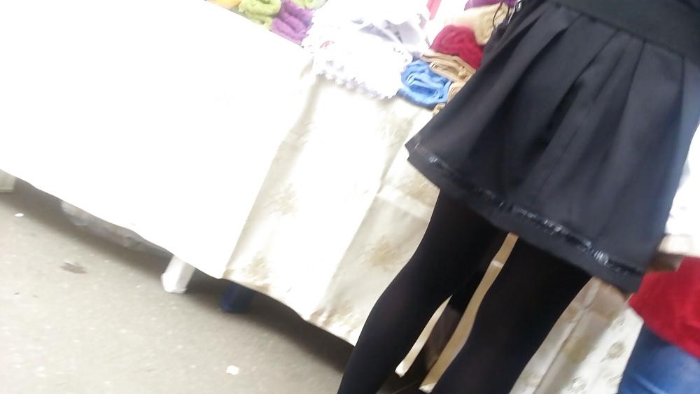 25P Spy sexy teens and mature nylon romanian