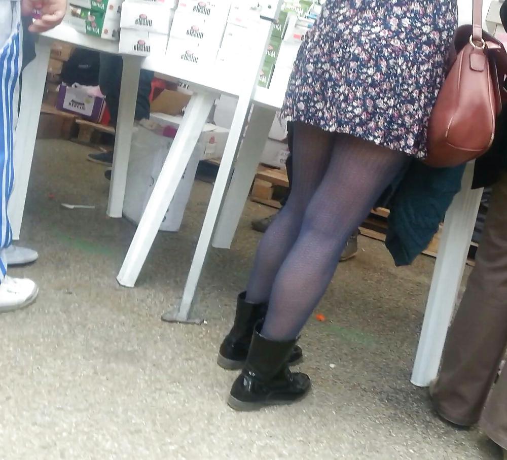 25P Spy sexy teens and mature nylon romanian