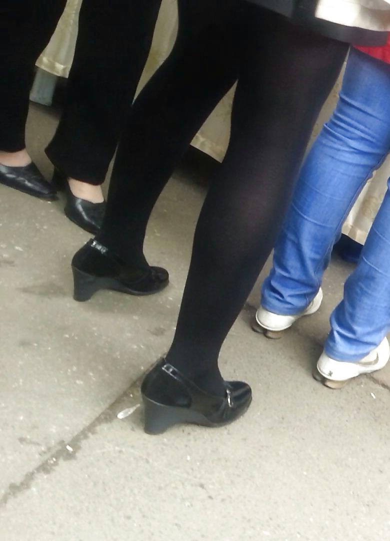 25P Spy sexy teens and mature nylon romanian